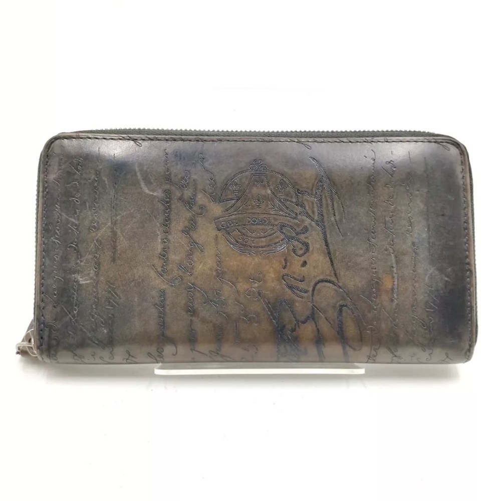 Berluti Long Wallet Leather